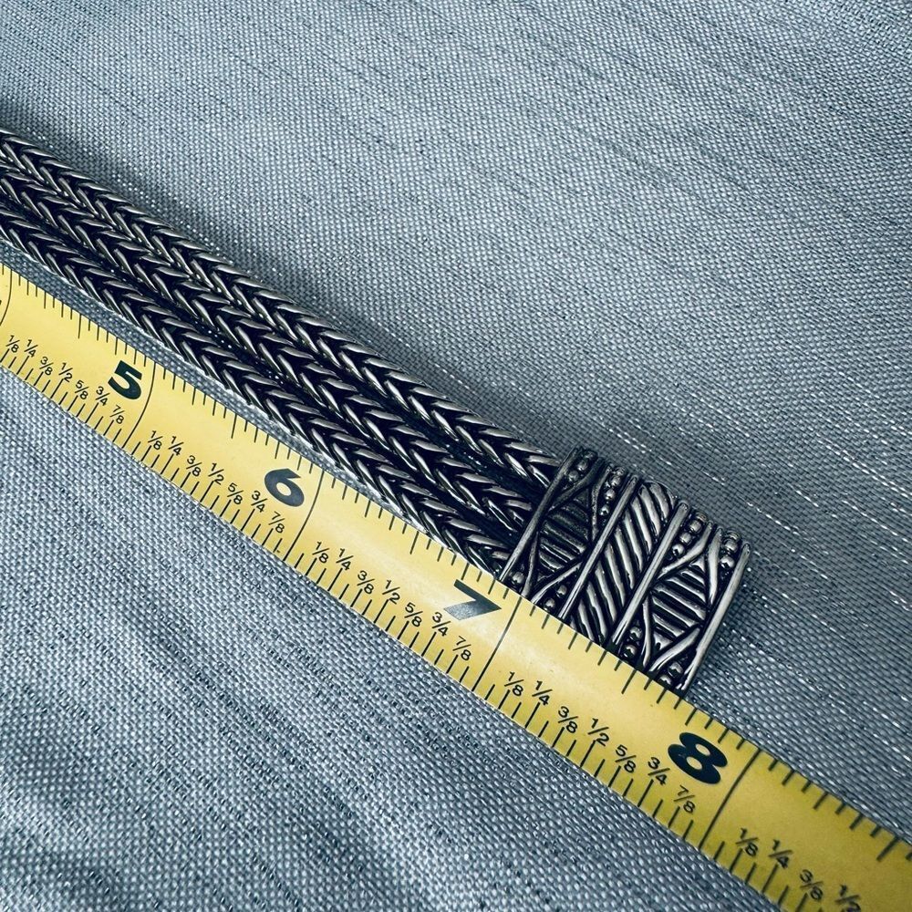 Silver Rope Magnetic Bracelet - Picture 4 of 4